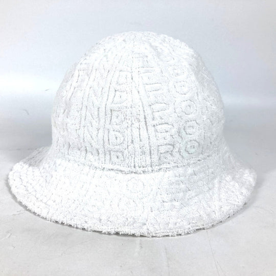 FENDI hat FXQ982 Cotton, Nylon white Marc Jacobs collaboration Zucca logo