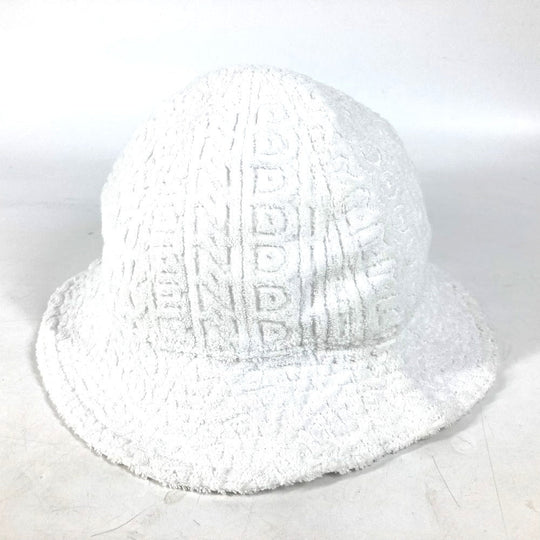 FENDI hat FXQ982 Cotton, Nylon white Marc Jacobs collaboration Zucca logo