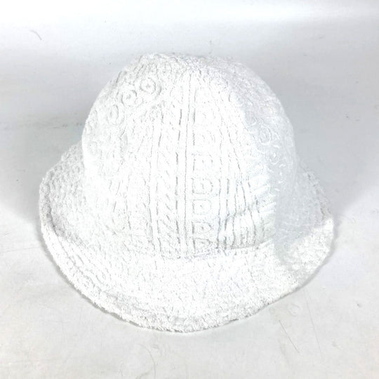 FENDI hat FXQ982 Cotton, Nylon white Marc Jacobs collaboration Zucca logo