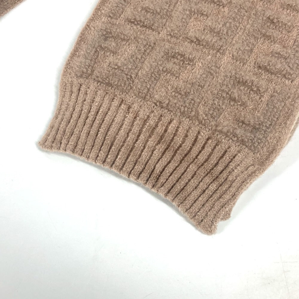 FENDI Scarf FXT283 Nylon, Rayon beige logo FF Women(Unisex) Used Authentic
