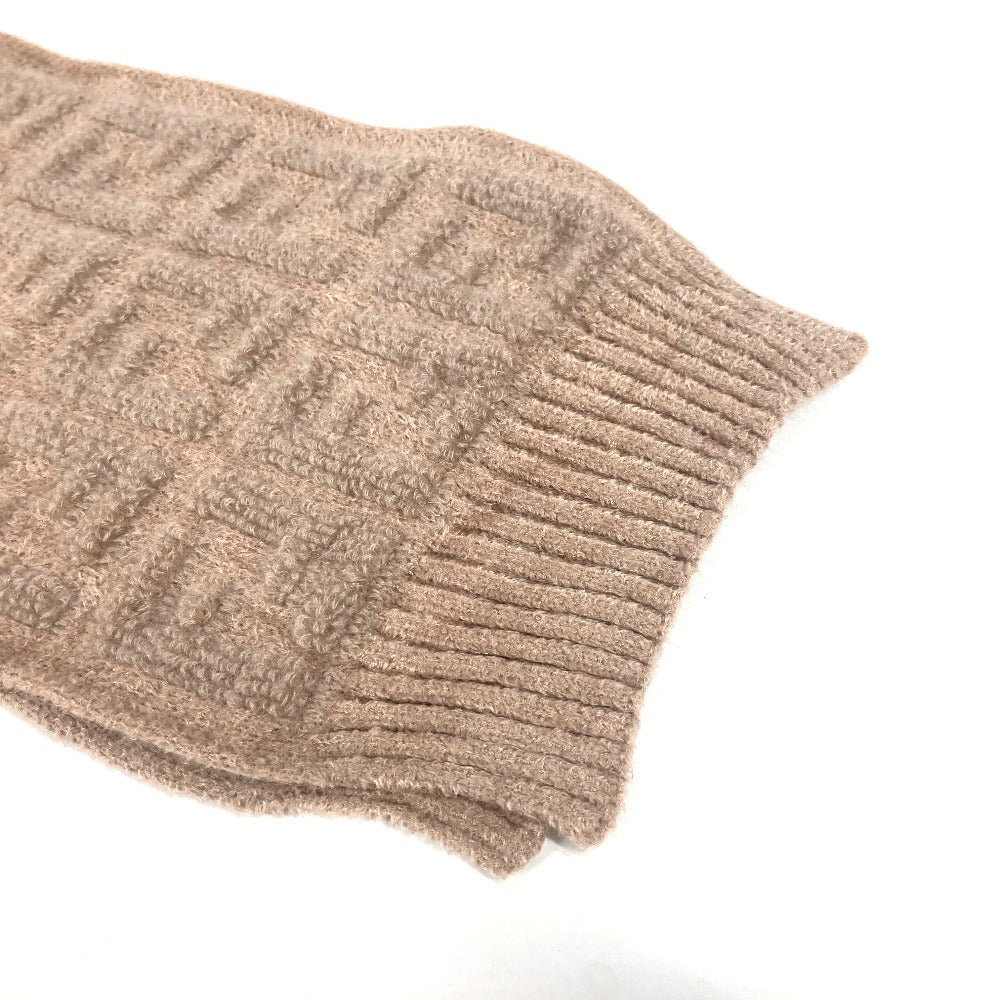 FENDI Scarf FXT283 Nylon, Rayon beige logo FF Women(Unisex) Used Authentic