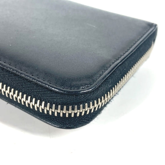 FENDI Long Wallet Purse 8M0299 leather black Long wallet Studs unisex(Unisex) Used Authentic