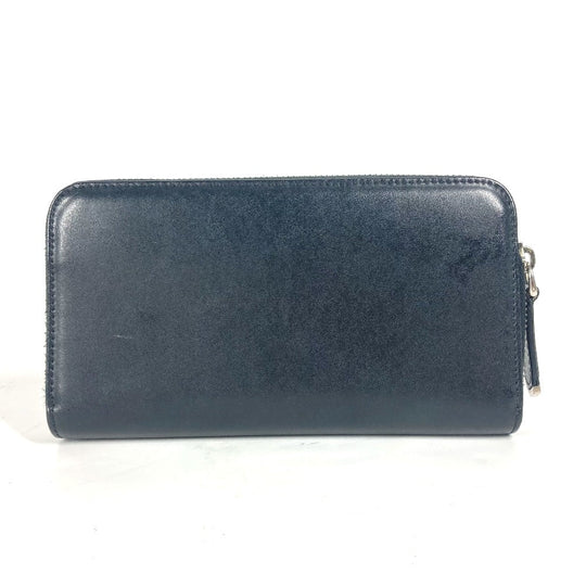FENDI Long Wallet Purse 8M0299 leather black Long wallet Studs unisex(Unisex) Used Authentic