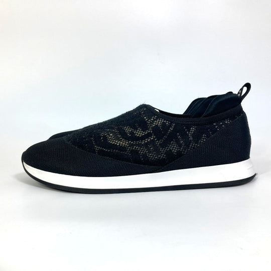 FENDI sneakers 8E8139 canvas black Zucca Women 36 Used Authentic