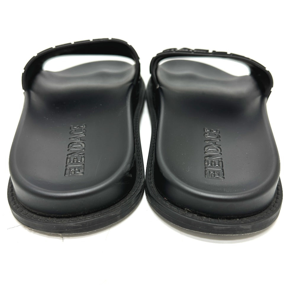 FENDI Sandals 8X8340 rubber black Versace VERSACE collaboration Fendace FENDACE Women 38 Used Authentic