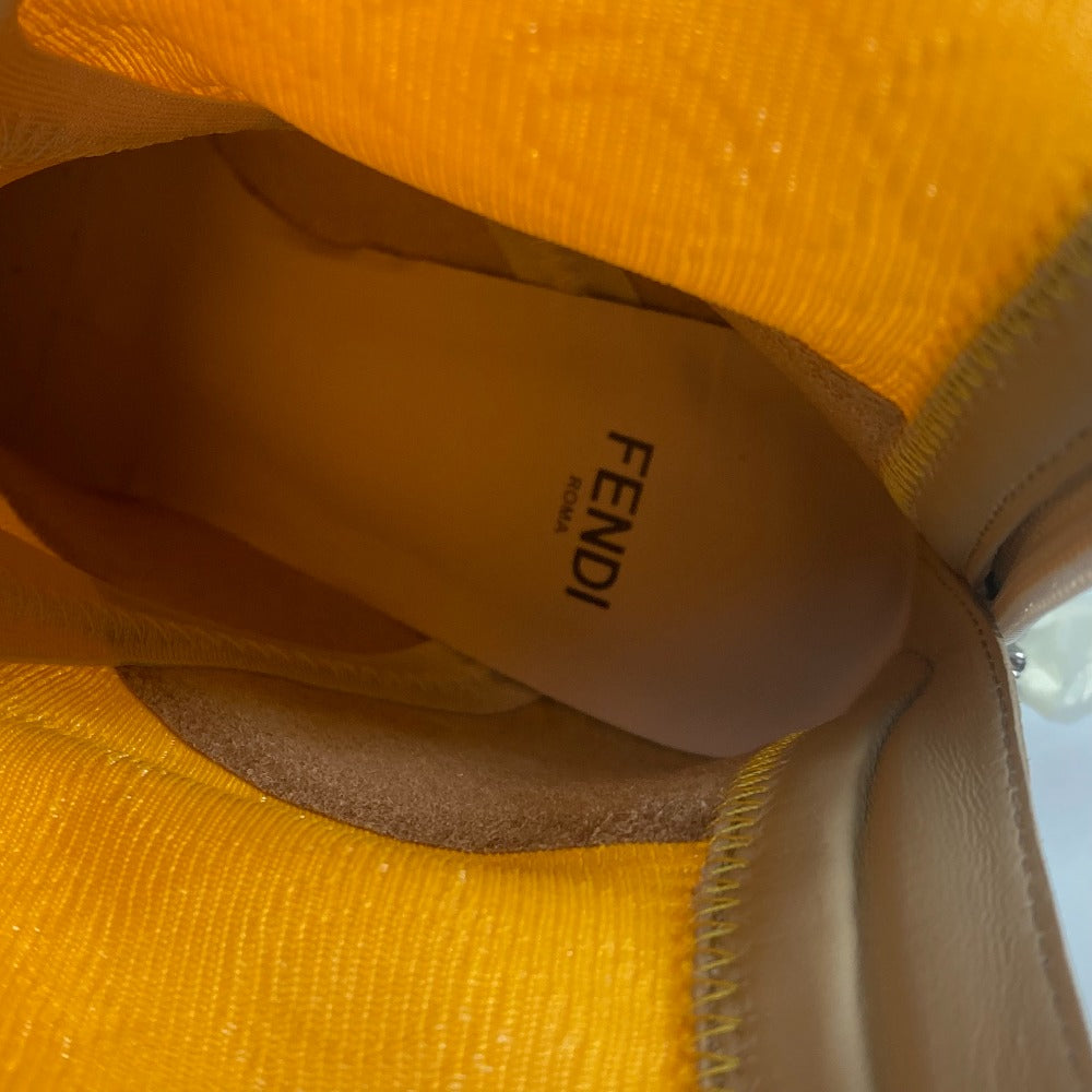 FENDI boots knit yellow Shoes shoes knitted boots Women 35 Used Authentic