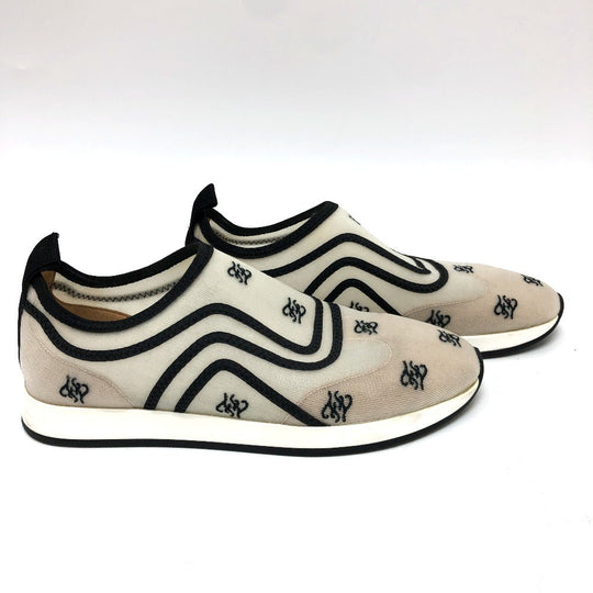 FENDI sneakers mesh white mesh Women 36 Used Authentic