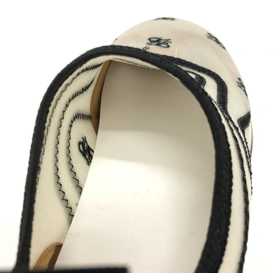 FENDI sneakers mesh white mesh Women 36 Used Authentic