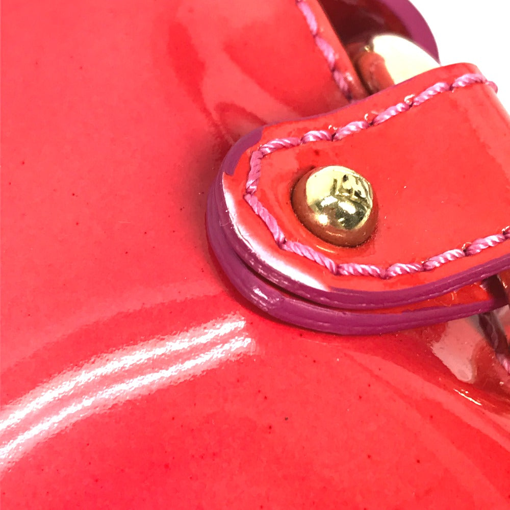 FENDI Handbag enamel pink By color Women Used Authentic