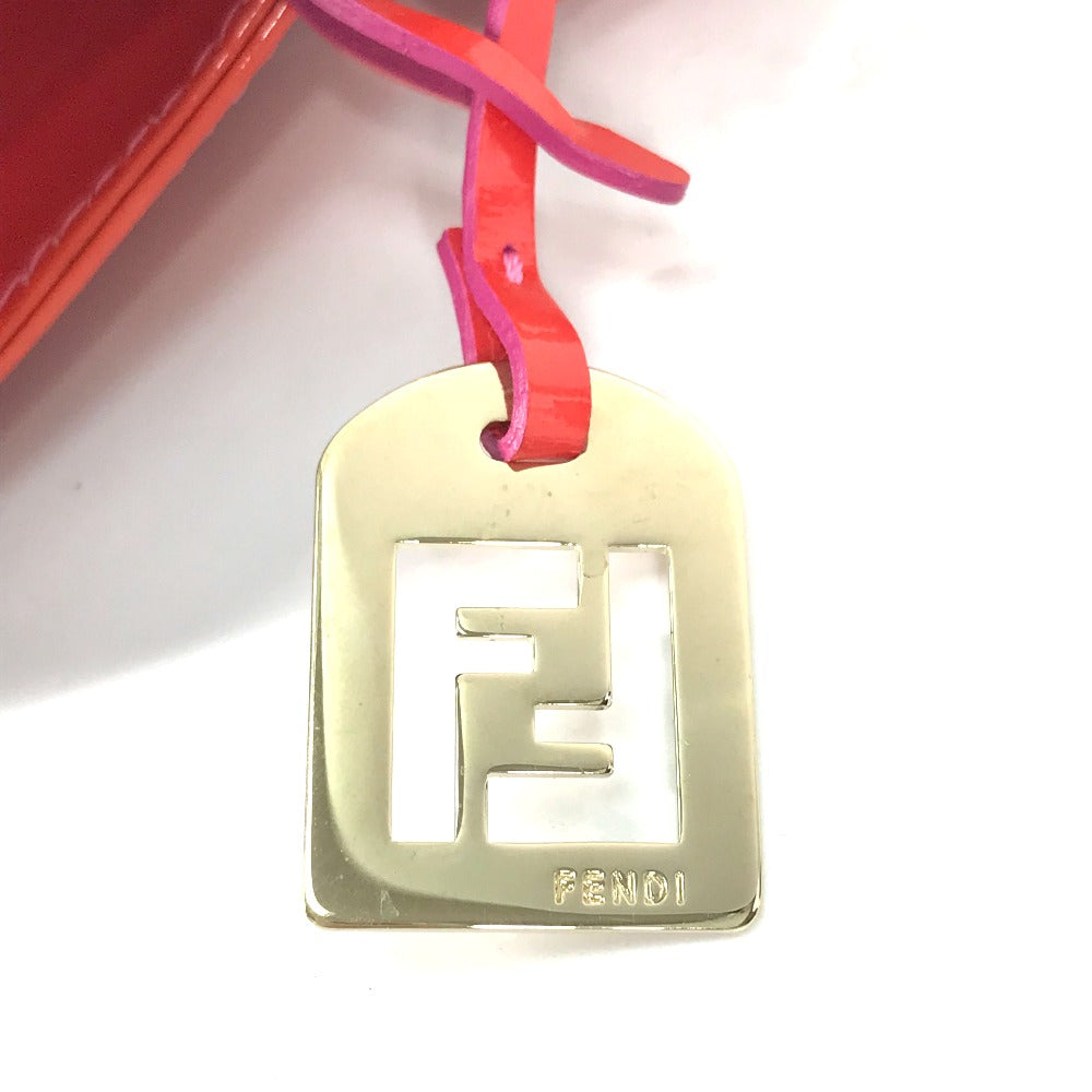 FENDI Handbag enamel pink By color Women Used Authentic