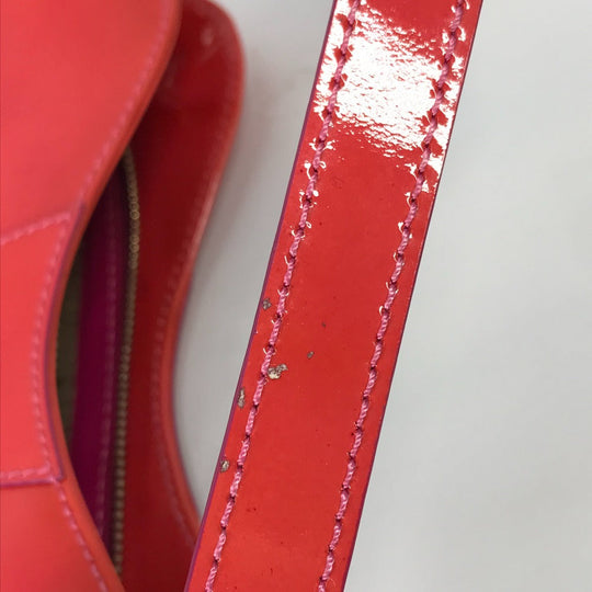 FENDI Handbag enamel pink By color Women Used Authentic