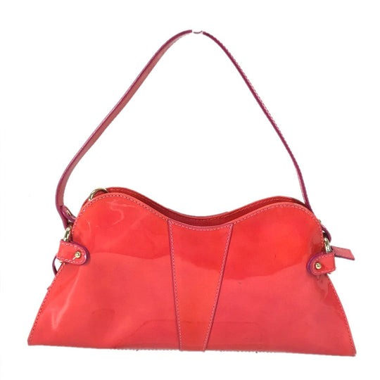 FENDI Handbag enamel pink By color Women Used Authentic