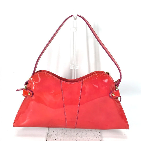 FENDI Handbag enamel pink By color Women Used Authentic