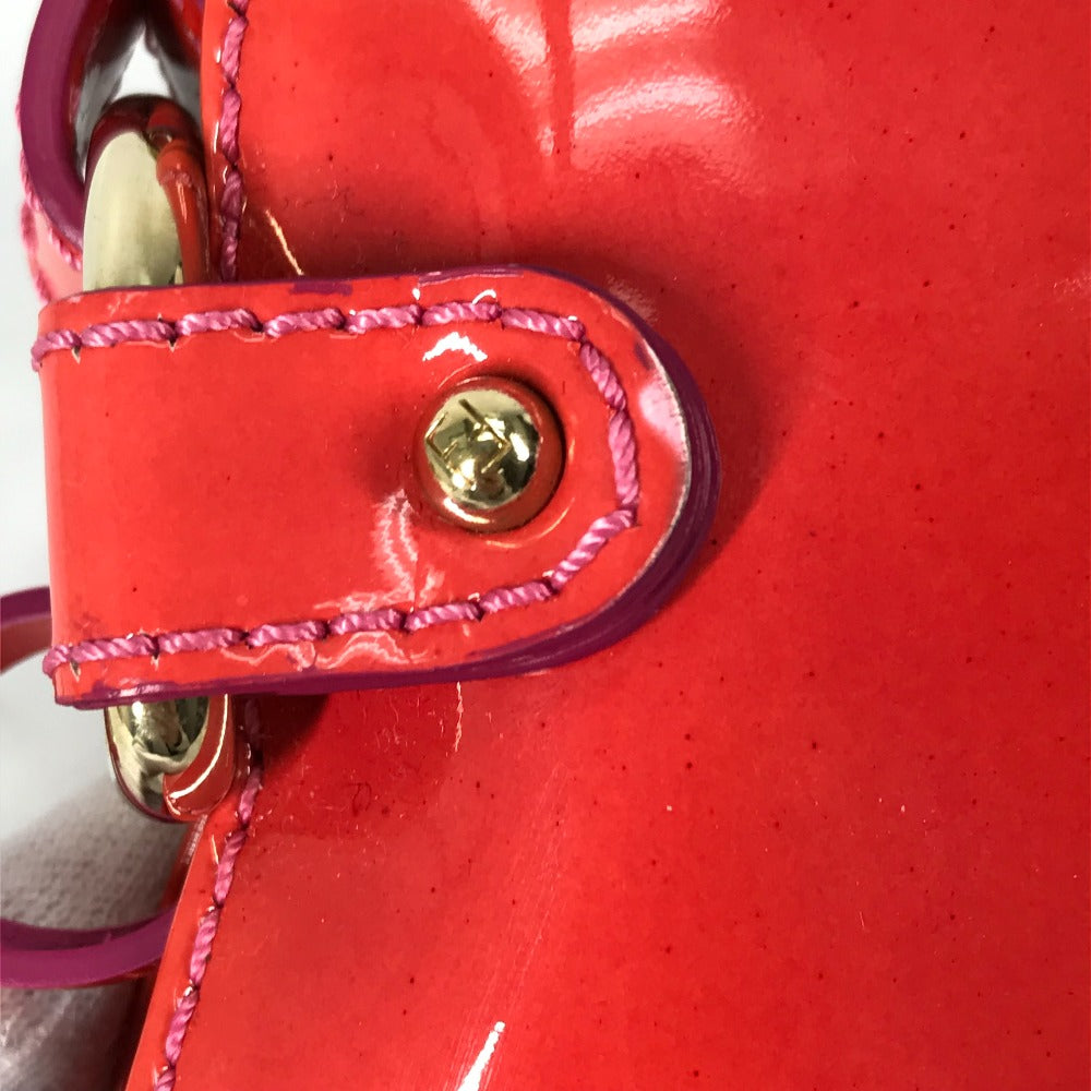 FENDI Handbag enamel pink By color Women Used Authentic