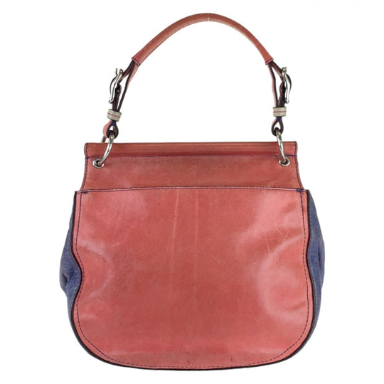 COACH Shoulder Bag leather pink Legacy