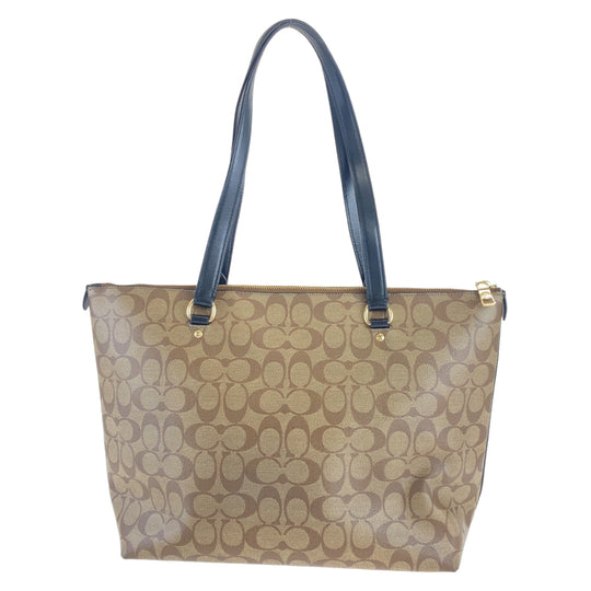 COACH Tote Bag canvas beige Signature