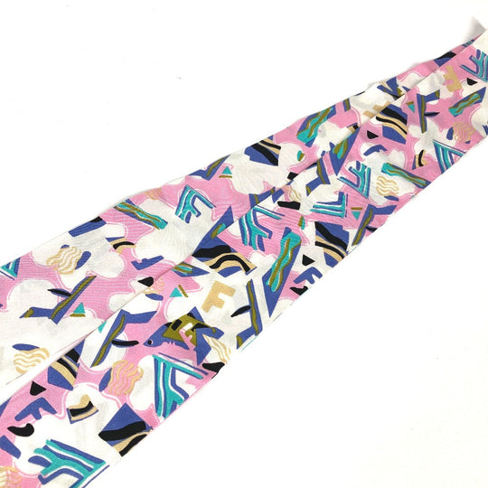 FENDI scarf silk pink Overall handle Rappie