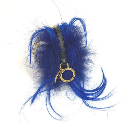 FENDI Bag charm 7AR492 leather multicolor Karl Lagerfeld Studded Panquito