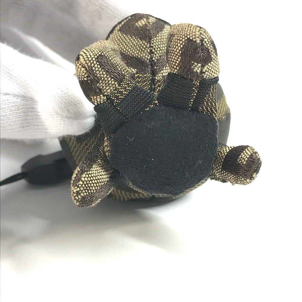 FENDI charm canvas Brown A BATHING APE A Bathing Ape Collaboration Milo Zucca mens Used Authentic