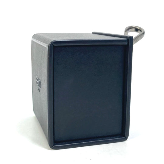 FENDI key ring 7AR894 leather black Mini box MINIBOX Women Secondhand Authentic