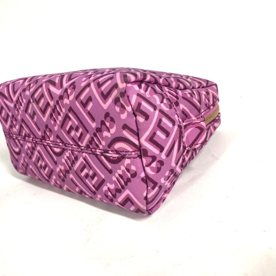 FENDI Pouch 8N0179 Nylon purple SKIMS collaboration logo Women Used Authentic