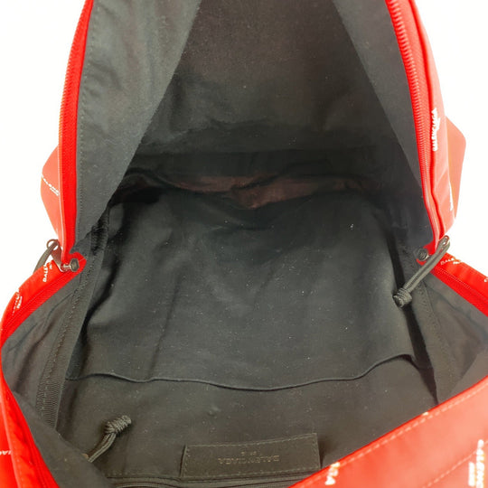 BALENCIAGA Backpack Nylon Red black Backpack Explorer mens Used Authentic