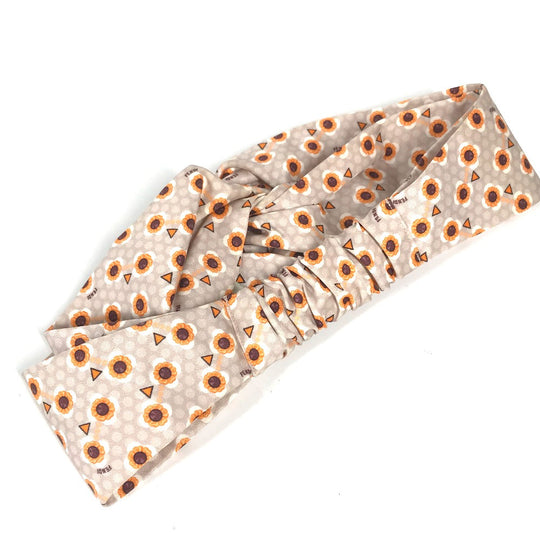 FENDI hair accessory FXT010 silk gray hair accessory Flower flower Women Used Authentic