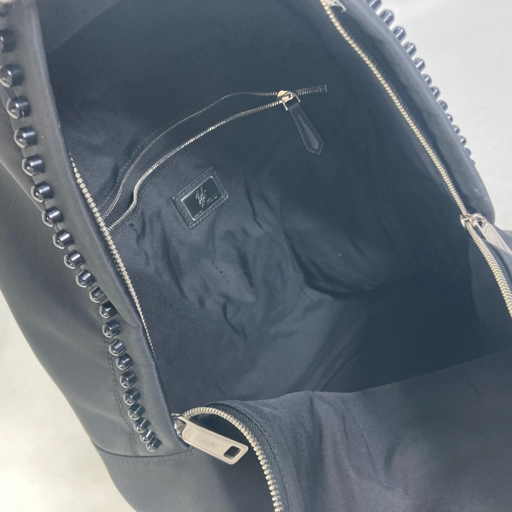 FENDI Backpack 7VZ016 Nylon black backpack bag Karl Lagerfeld Women Used Authentic