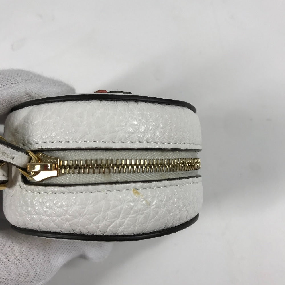 FENDI Backpack Nylon white backpack bag FILA collaboration Women Used Authentic