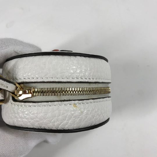 FENDI Backpack Nylon white backpack bag FILA collaboration Women Used Authentic