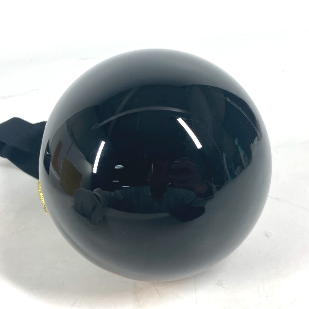 FENDI charm plastic black Xmas Christmas ball logo Monster Christmas Ornaments unisex(Unisex) Used Authentic
