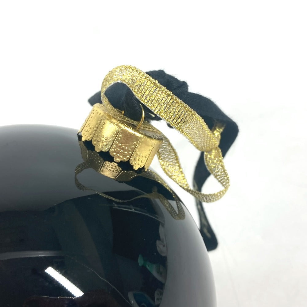 FENDI charm plastic black Xmas Christmas ball logo Monster Christmas Ornaments unisex(Unisex) Used Authentic