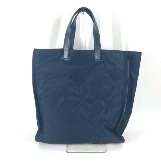 FENDI Tote Bag 7VA367 Nylon, Leather Navy Shoulder Bag monster mens Used Authentic