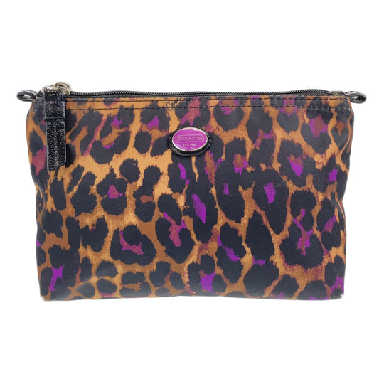 COACH Pouch Nylon Brown