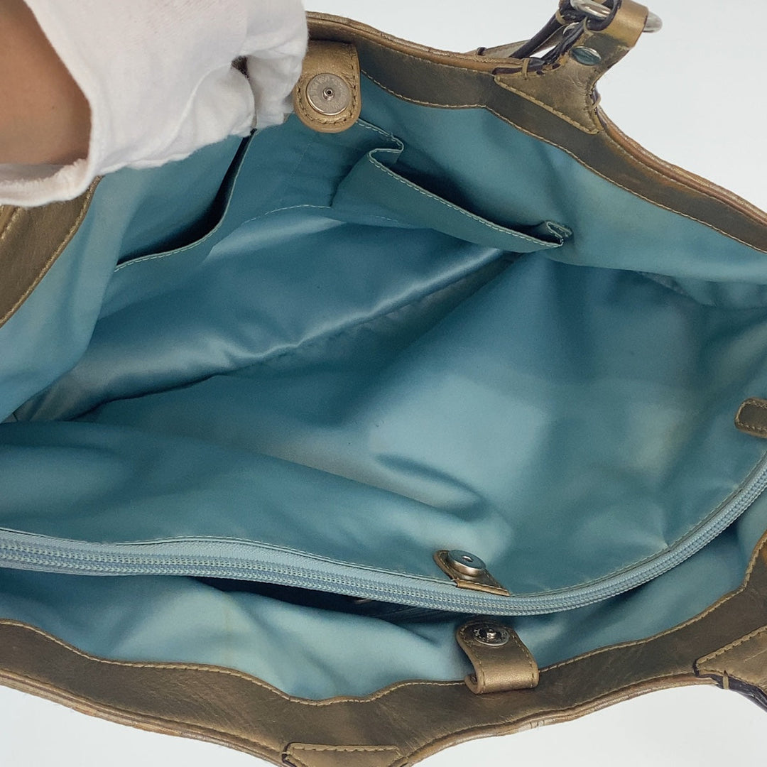 COACH Tote Bag canvas beige Signature