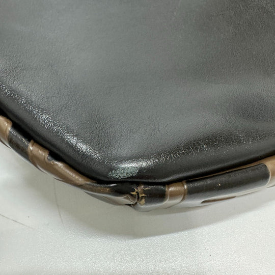 FENDI Sling bag 7VA434 leather Brown Bag Cross Sling Bag Shoulder Bag Zucca mens Used Authentic