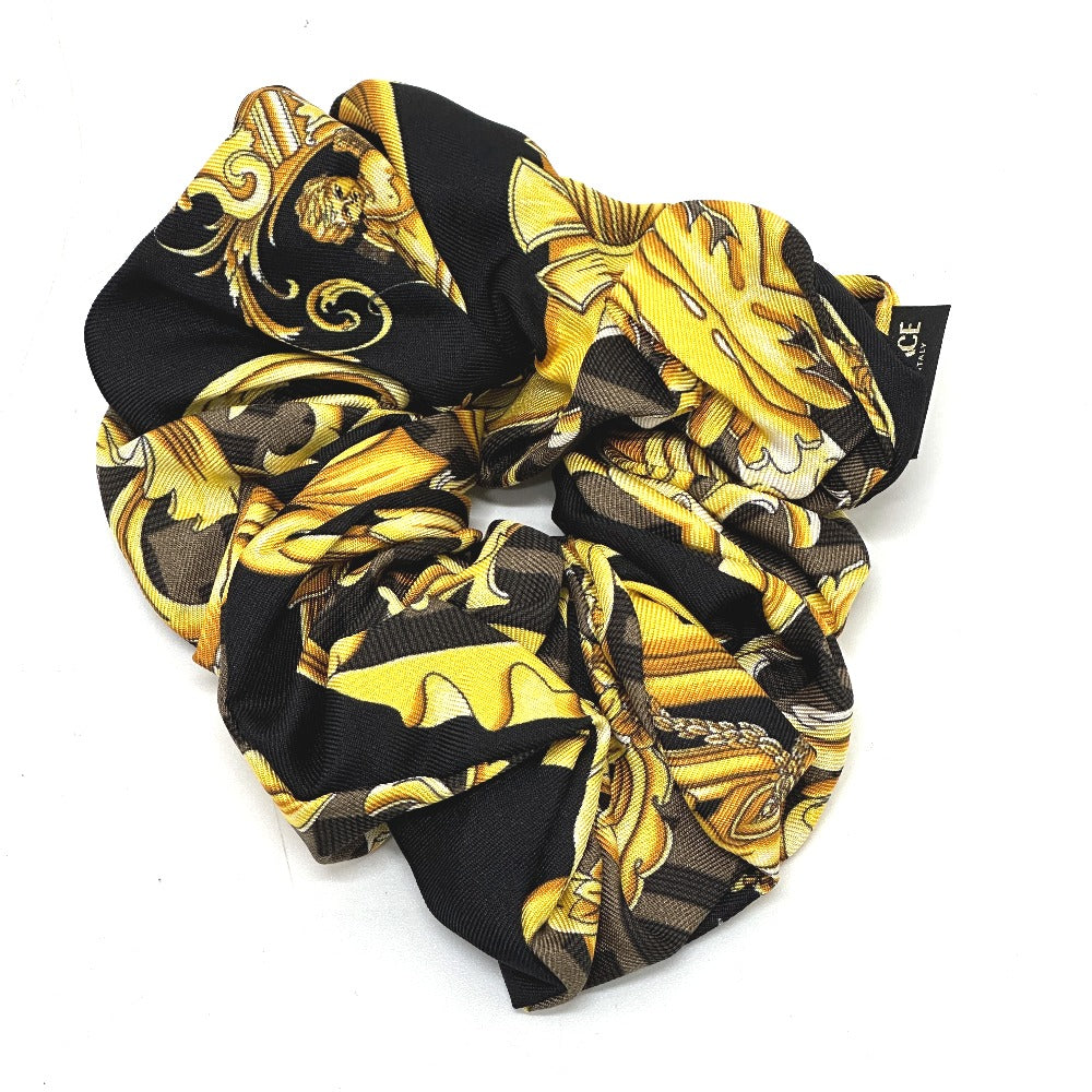 FENDI hair accessory silk black Versace collaboration versace Fendace FENDACE Women Used Authentic