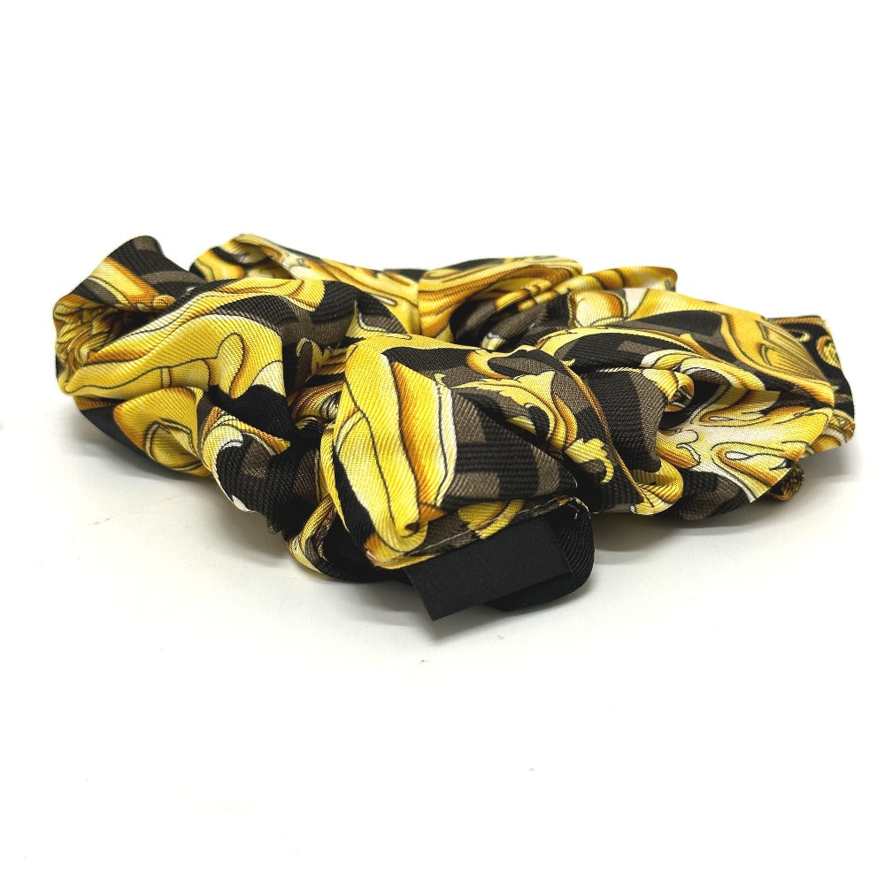 FENDI hair accessory silk black Versace collaboration versace Fendace FENDACE Women Used Authentic