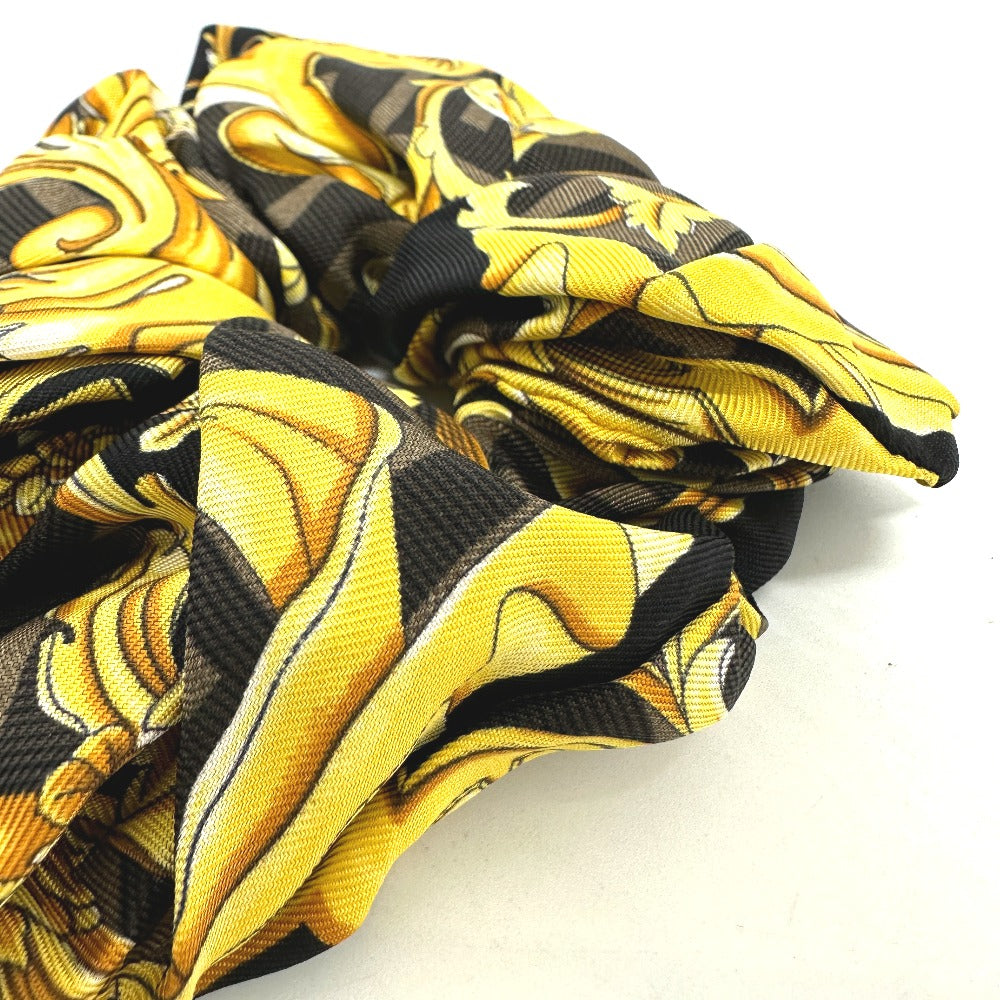 FENDI hair accessory silk black Versace collaboration versace Fendace FENDACE Women Used Authentic