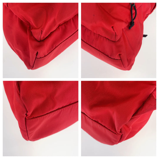 BALENCIAGA Backpack 503221 Nylon red red black black Backpack Backpack Explorer mens Used Authentic