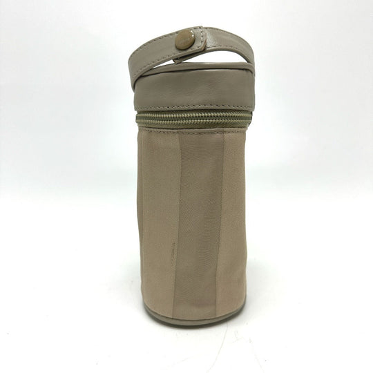 FENDI Bottle holder cotton beige baby bottle holder striped pecan Kids Used Authentic