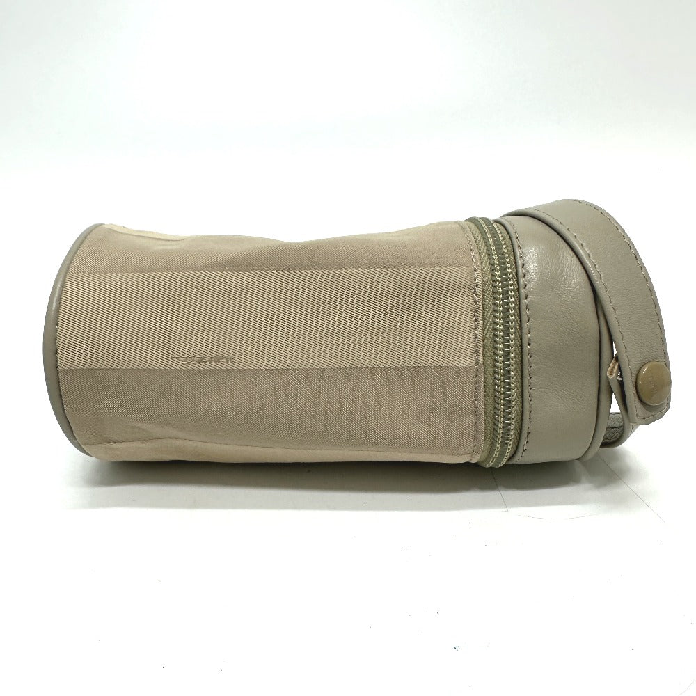 FENDI Bottle holder cotton beige baby bottle holder striped pecan Kids Used Authentic