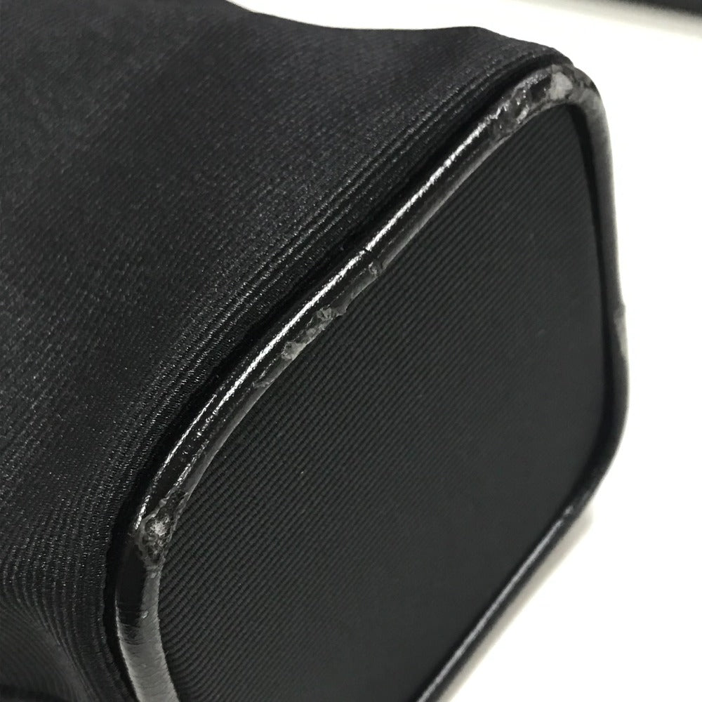 FENDI Bottle holder Nylon black logo unisex(Unisex) Used Authentic