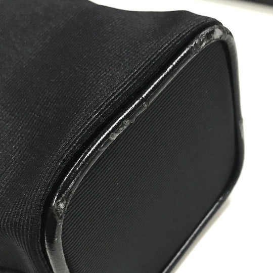 FENDI Bottle holder Nylon black logo unisex(Unisex) Used Authentic