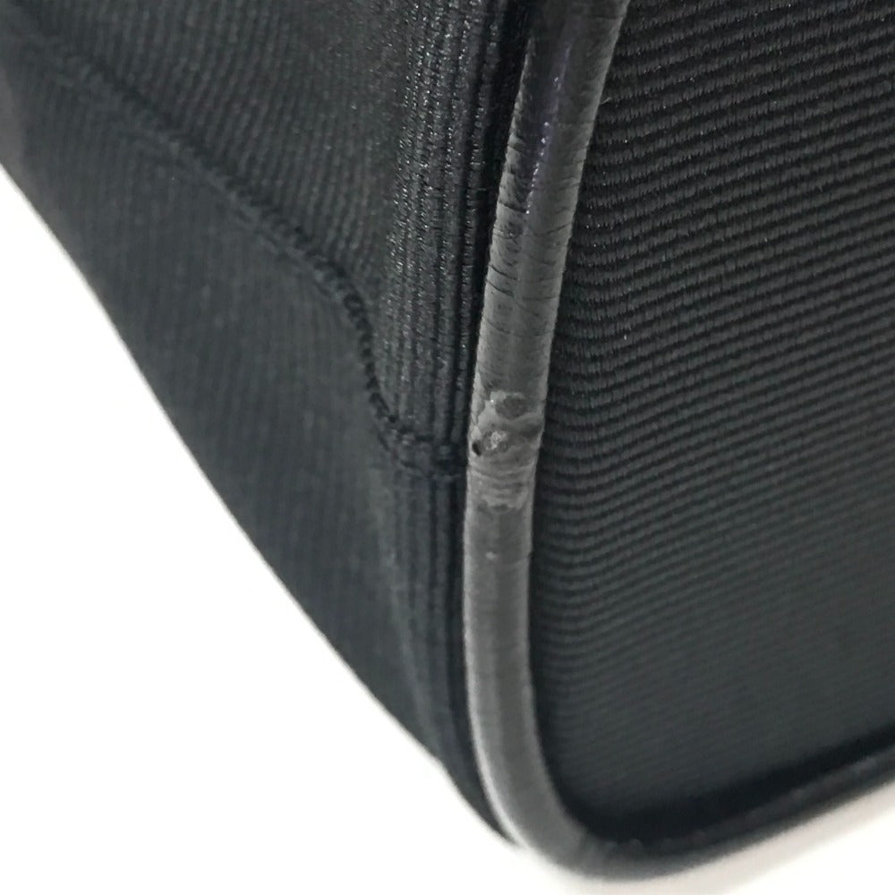 FENDI Bottle holder Nylon black logo unisex(Unisex) Used Authentic
