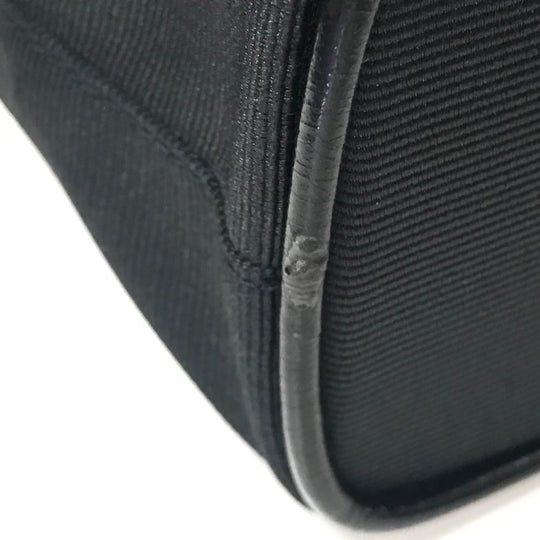 FENDI Bottle holder Nylon black logo unisex(Unisex) Used Authentic