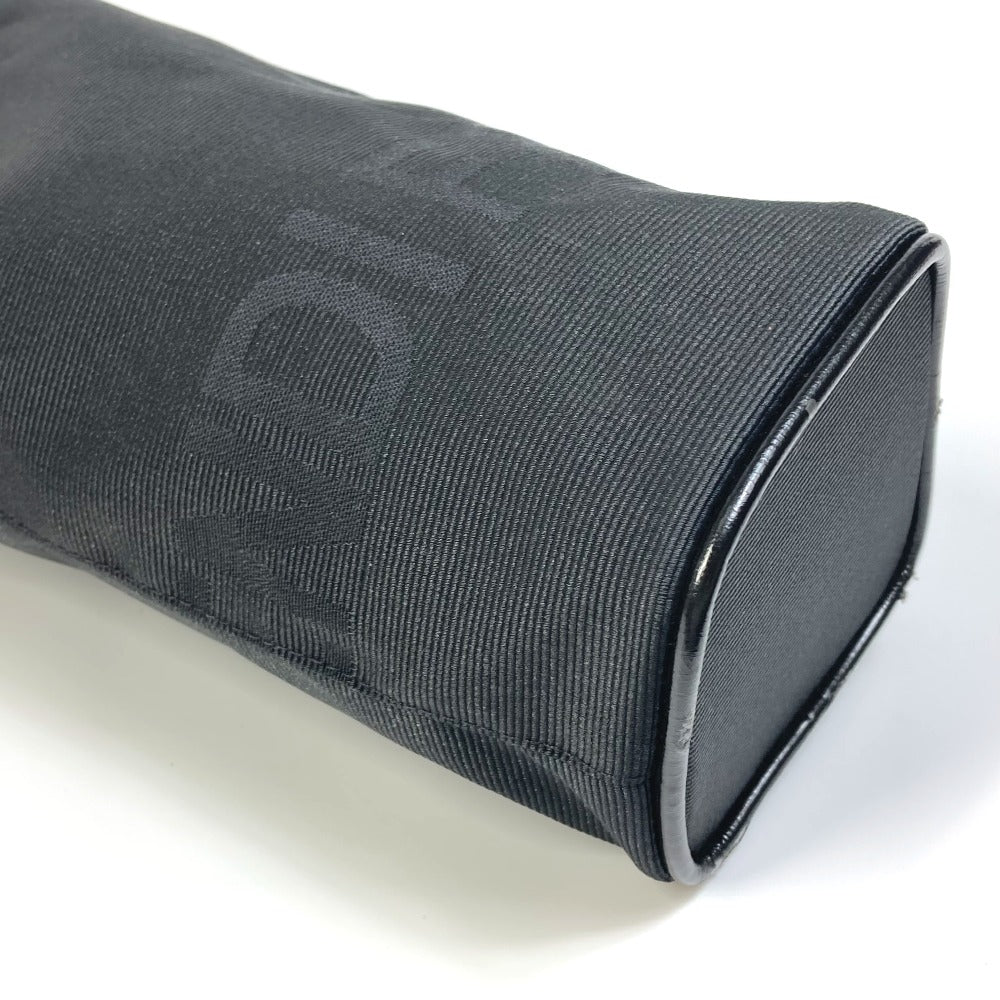 FENDI Bottle holder Nylon black logo unisex(Unisex) Used Authentic