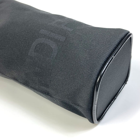 FENDI Bottle holder Nylon black logo unisex(Unisex) Used Authentic