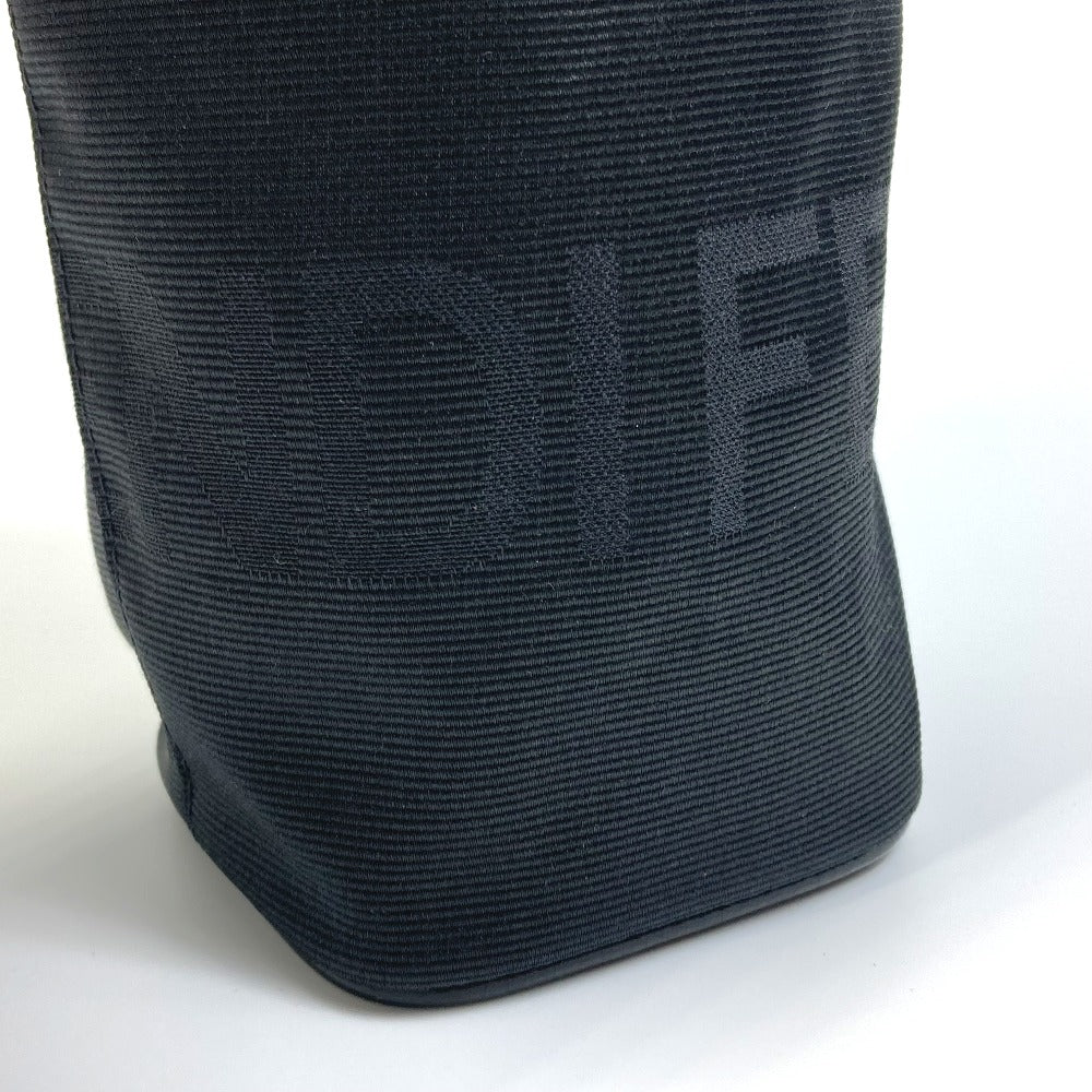 FENDI Bottle holder Nylon black logo unisex(Unisex) Used Authentic
