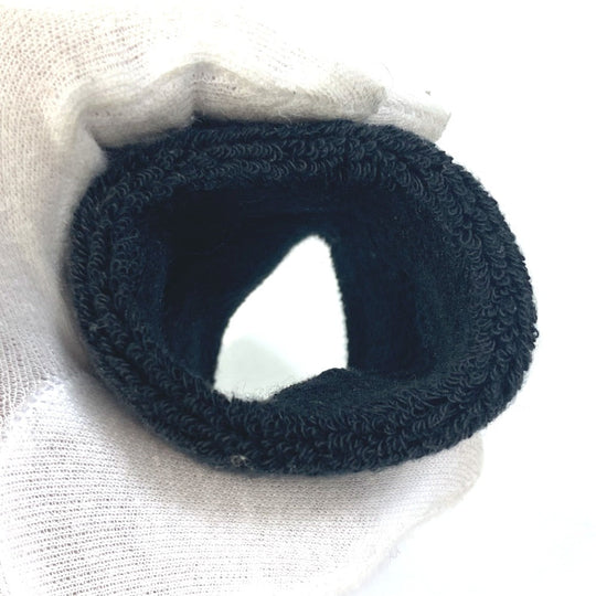 FENDI Wristband FAD015 cotton black pair Karl Lagerfeld unisex(Unisex) Used Authentic
